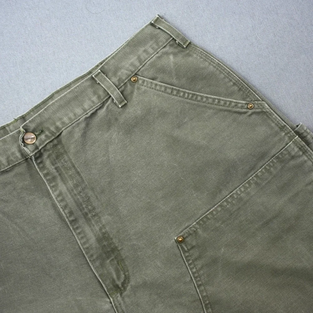 Vintage Carhartt USA B136 Double Knee Work Pants Carpenter Relaxed Actual 40x33